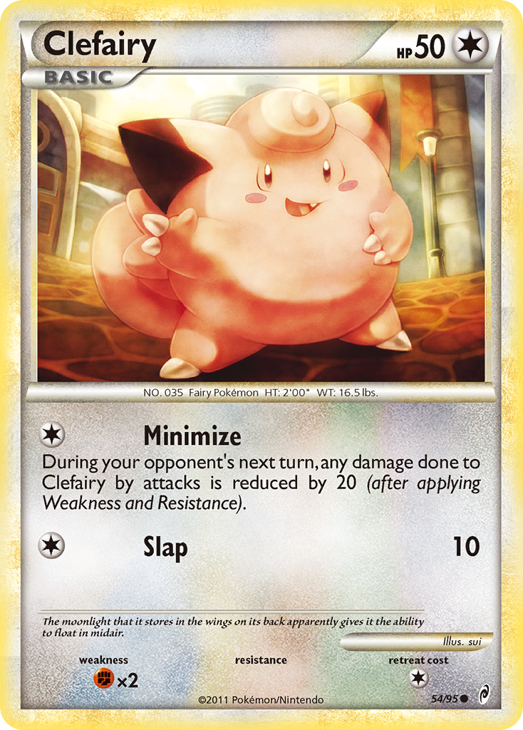 Clefairy (54/95) [HeartGold & SoulSilver: Call of Legends] | Clutch Gaming