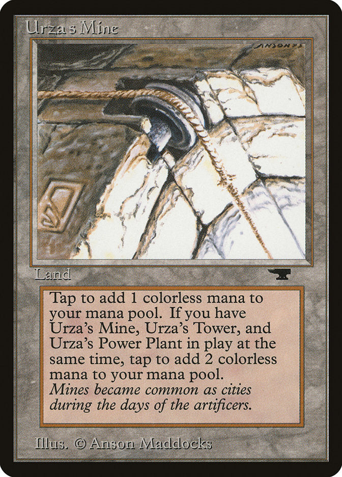 Urza's Mine (Pulley Embedded in Stone) [Antiquities] | Clutch Gaming