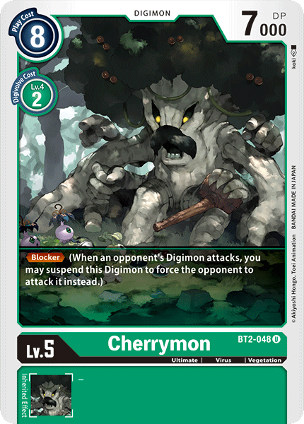 Cherrymon [BT2-048] [Release Special Booster Ver.1.0] | Clutch Gaming