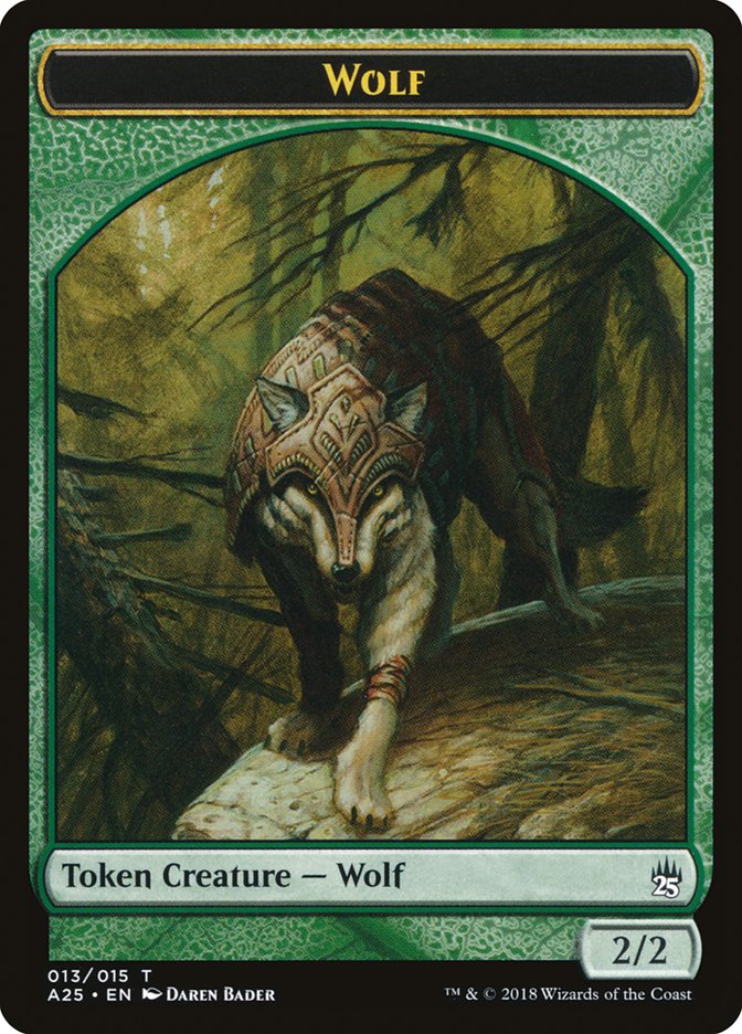 Wolf Token [Masters 25 Tokens] | Clutch Gaming