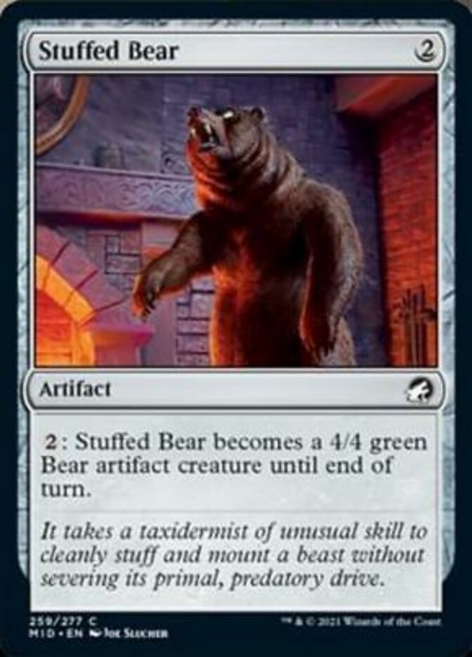 Stuffed Bear [Innistrad: Midnight Hunt] | Clutch Gaming