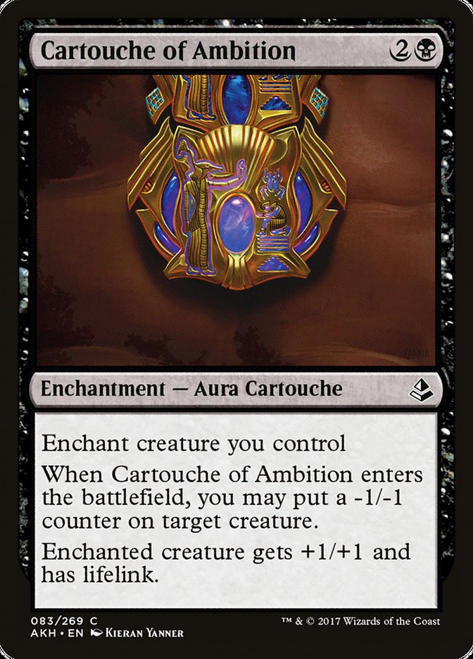 Cartouche of Ambition [Amonkhet] | Clutch Gaming