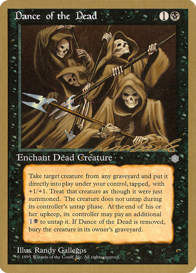 Dance of the Dead (Leon Lindback) [Pro Tour Collector Set] | Clutch Gaming