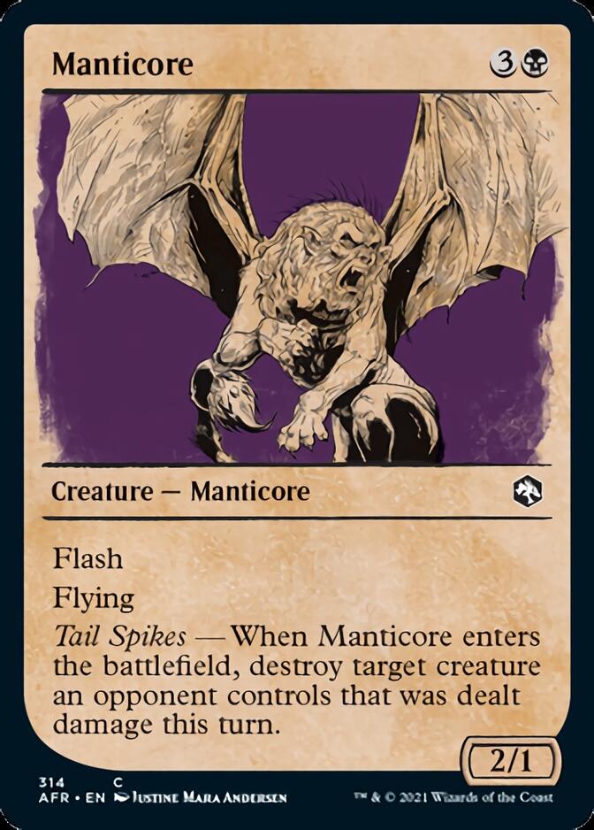 Manticore (Showcase) [Dungeons & Dragons: Adventures in the Forgotten Realms] | Clutch Gaming