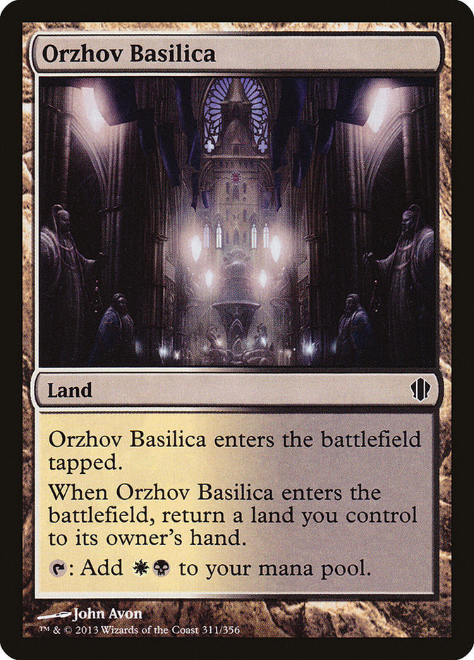 Orzhov Basilica [Commander 2013] | Clutch Gaming