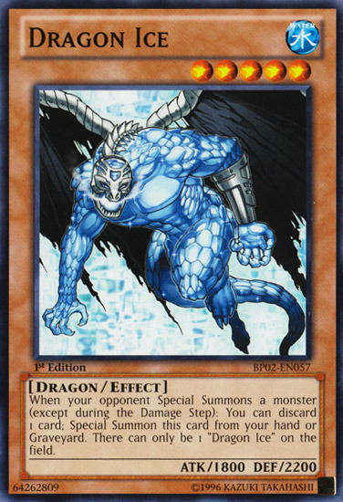 Dragon Ice [BP02-EN057] Mosaic Rare | Clutch Gaming