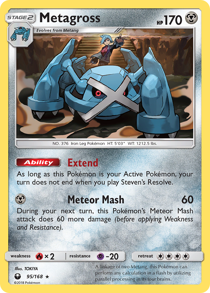 Metagross (95/168) [Sun & Moon: Celestial Storm] | Clutch Gaming