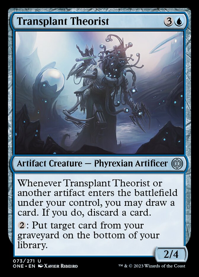 Transplant Theorist [Phyrexia: All Will Be One] | Clutch Gaming