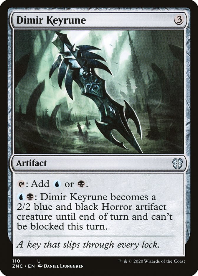 Dimir Keyrune [Zendikar Rising Commander] | Clutch Gaming