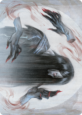 Clawing Torment Art Card [Kamigawa: Neon Dynasty Art Series] | Clutch Gaming