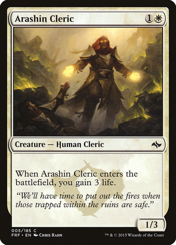 Arashin Cleric [Fate Reforged] | Clutch Gaming