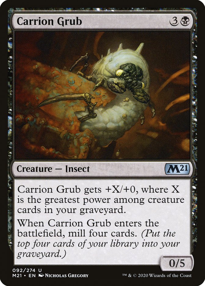 Carrion Grub [Core Set 2021] | Clutch Gaming