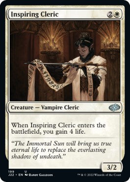 Inspiring Cleric [Jumpstart 2022] | Clutch Gaming