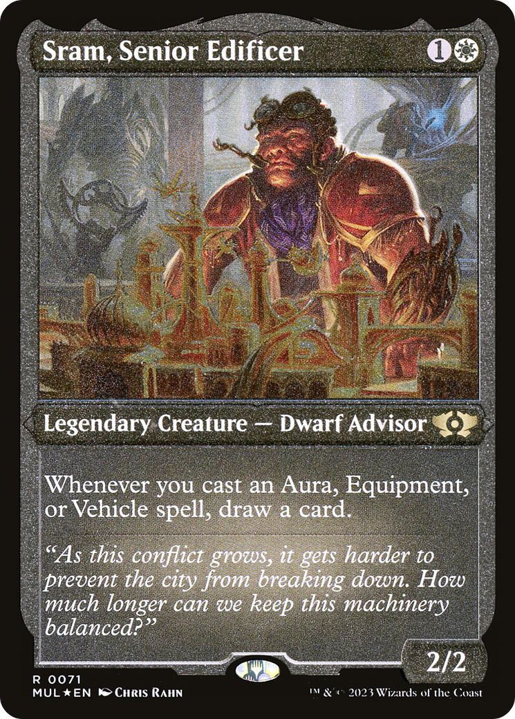 Sram, Senior Edificer (Foil Etched) [Multiverse Legends] | Clutch Gaming