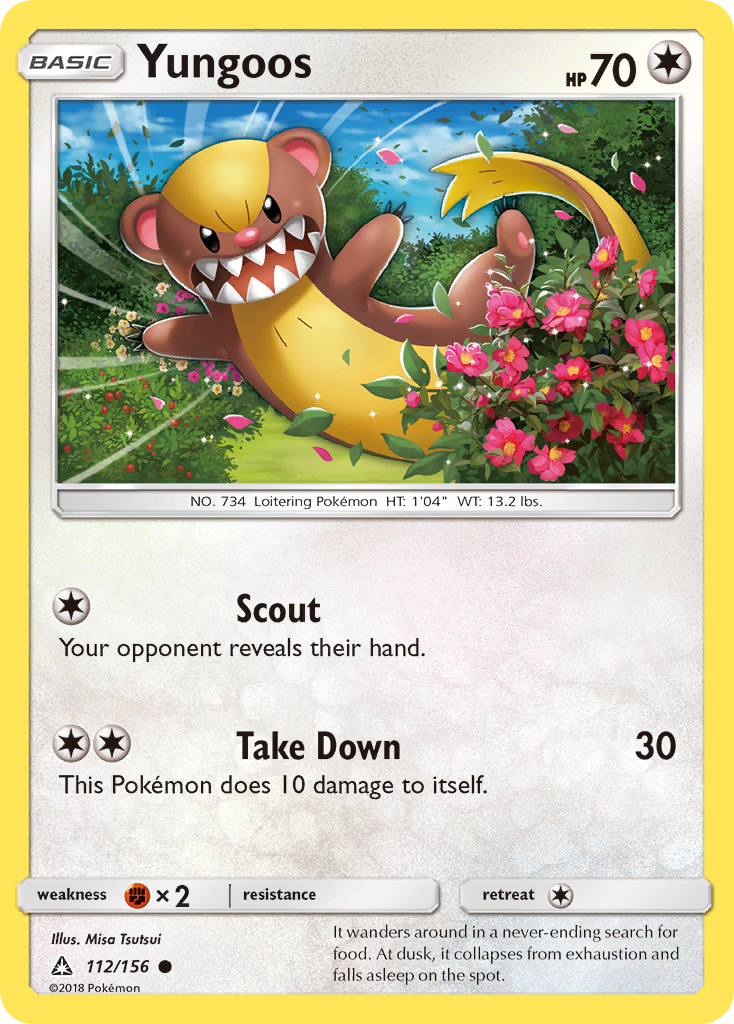 Yungoos (112/156) [Sun & Moon: Ultra Prism] | Clutch Gaming