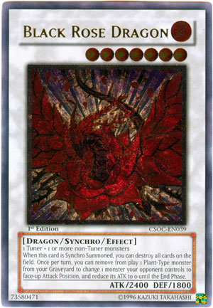 Black Rose Dragon (UTR) [CSOC-EN039] Ultimate Rare | Clutch Gaming