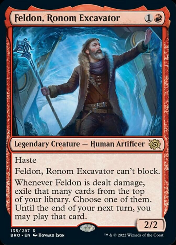 Feldon, Ronom Excavator [The Brothers' War] | Clutch Gaming