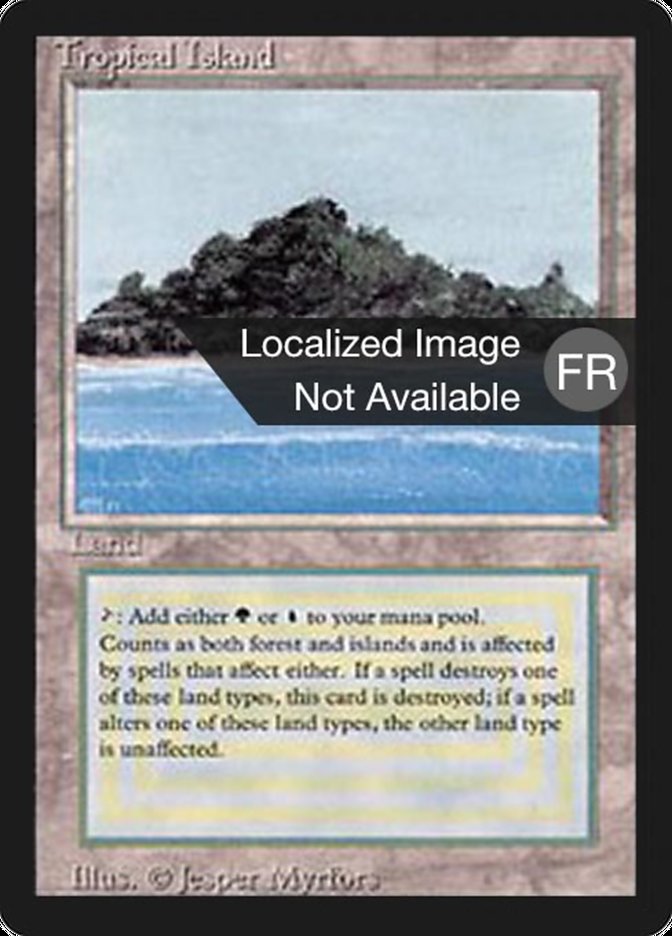 Tropical Island [Foreign Black Border] | Clutch Gaming