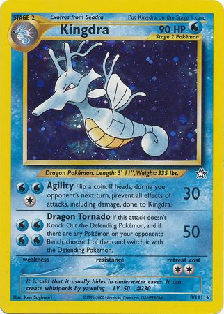 Kingdra (8/111) [Neo Genesis Unlimited] | Clutch Gaming