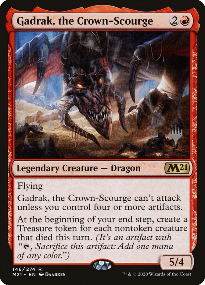 Gadrak, the Crown-Scourge (Promo Pack) [Core Set 2021 Promos] | Clutch Gaming