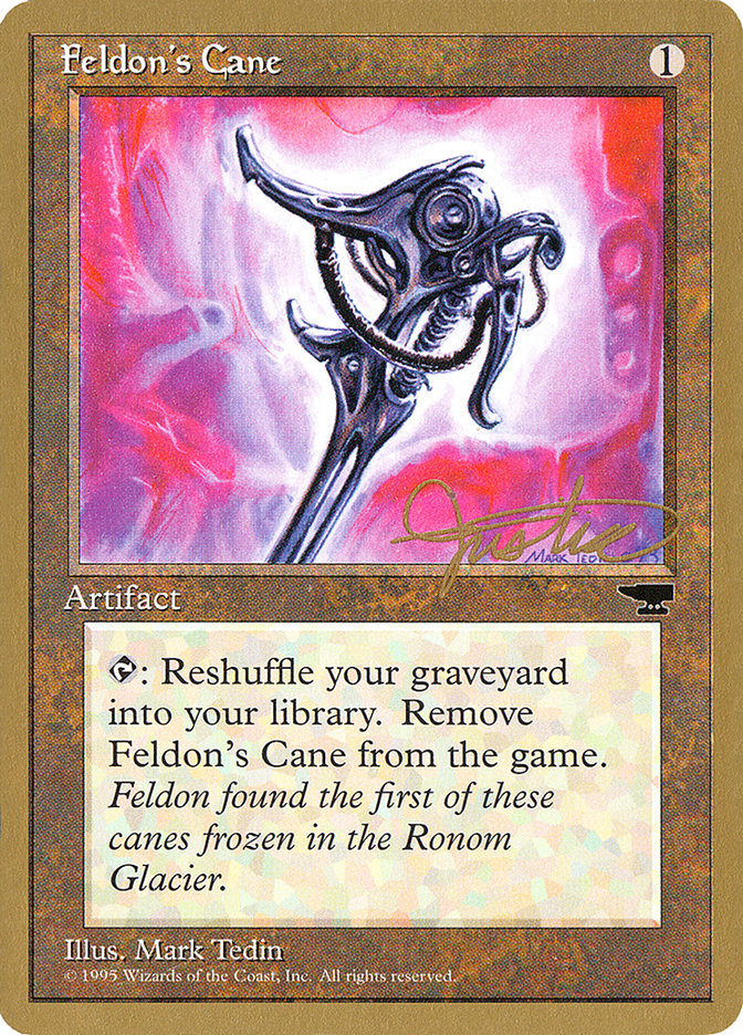 Feldon's Cane (Mark Justice) [Pro Tour Collector Set] | Clutch Gaming