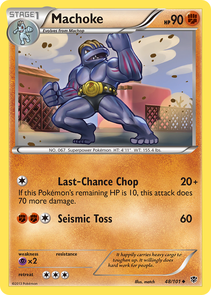 Machoke (48/101) [Black & White: Plasma Blast] | Clutch Gaming