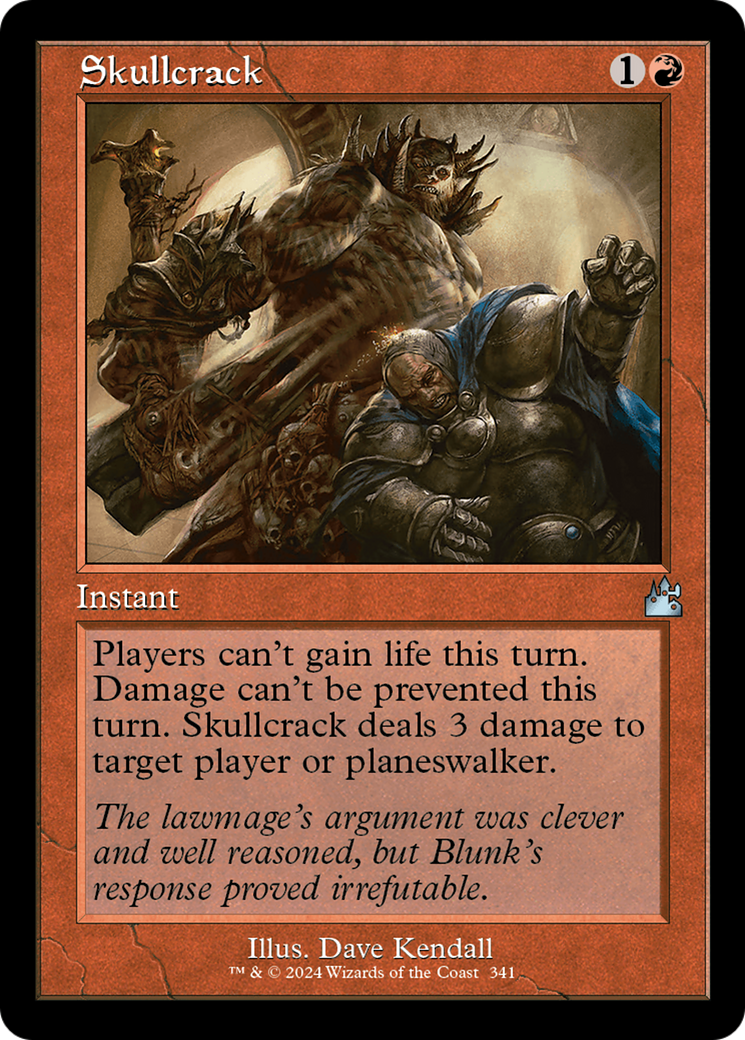 Skullcrack (Retro Frame) [Ravnica Remastered] | Clutch Gaming
