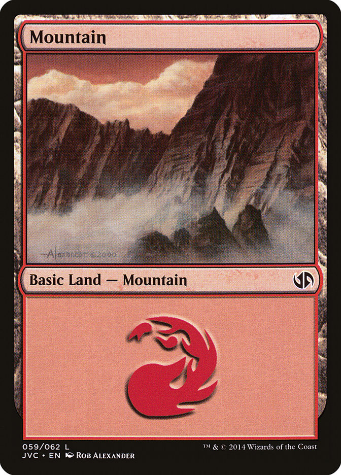 Mountain (61) [Duel Decks Anthology] | Clutch Gaming