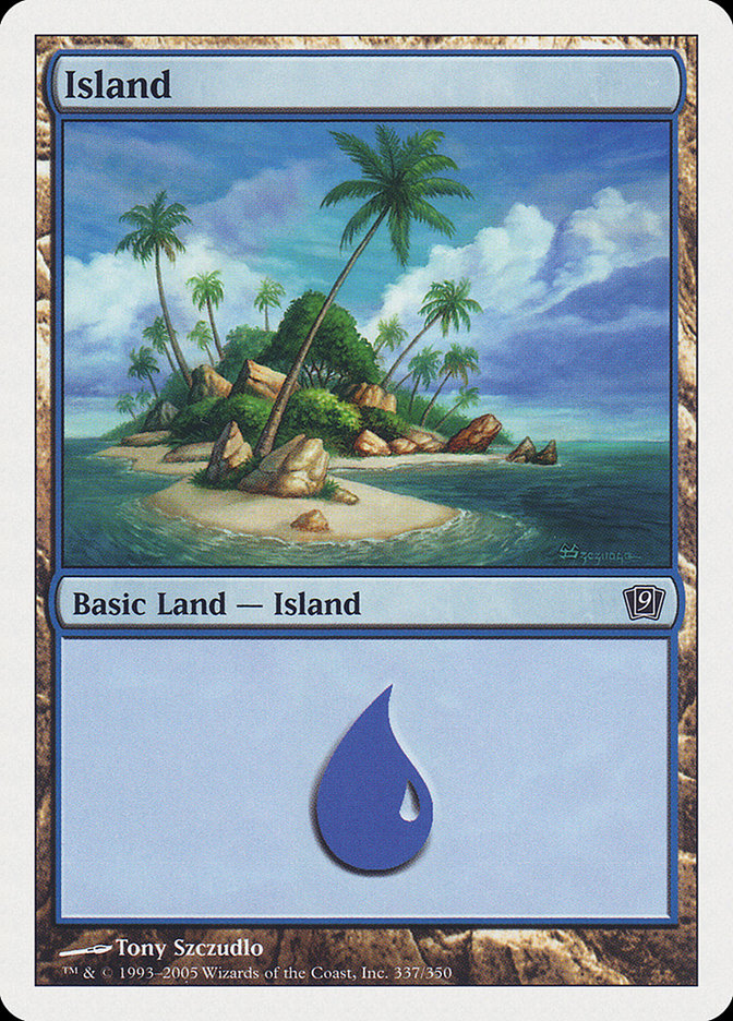 Island (337) [Ninth Edition] | Clutch Gaming