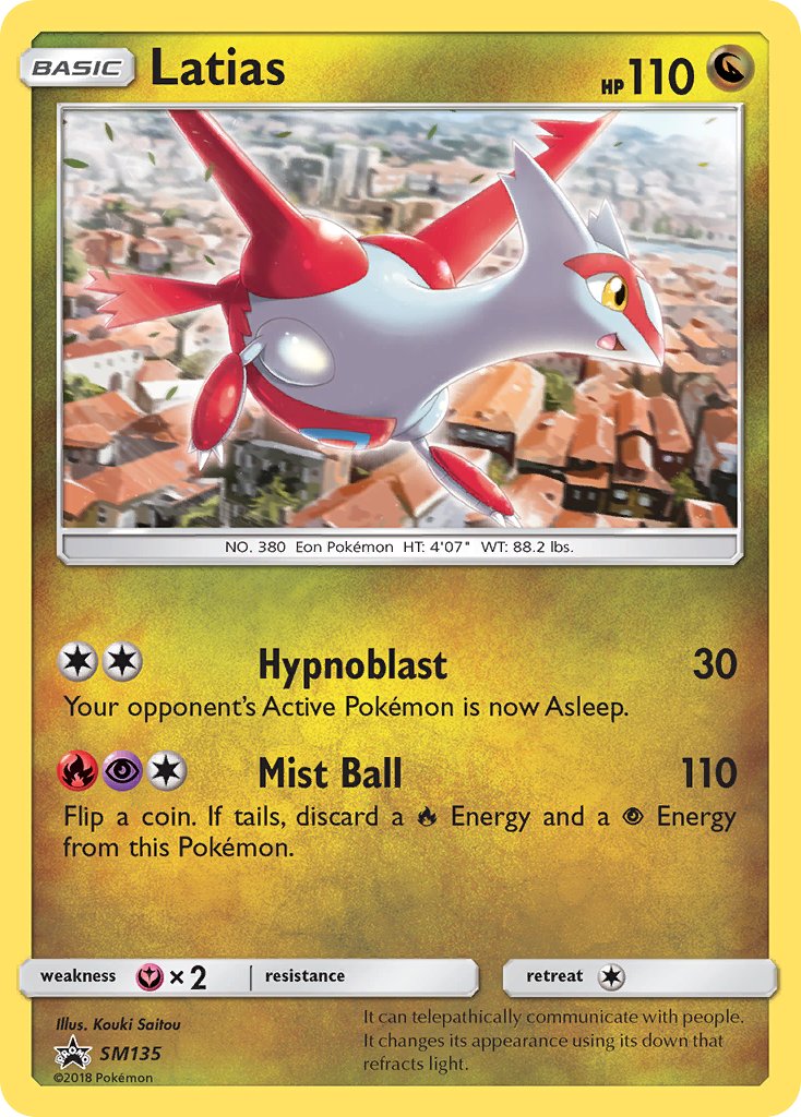 Latias (SM135) [Sun & Moon: Black Star Promos] | Clutch Gaming