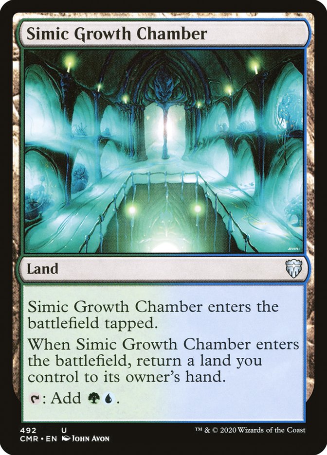 Simic Growth Chamber [Commander Legends] | Clutch Gaming