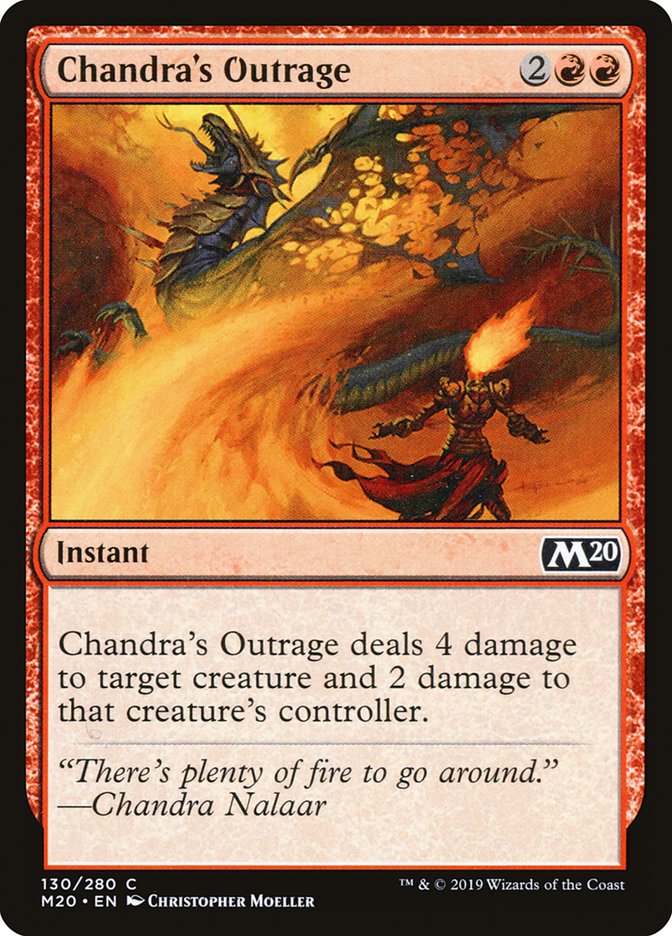 Chandra's Outrage [Core Set 2020] | Clutch Gaming