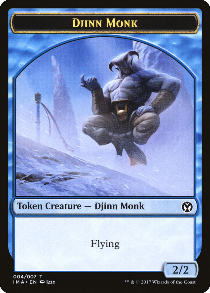 Djinn Monk Token [Iconic Masters Tokens] | Clutch Gaming