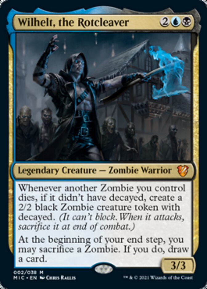 Wilhelt, the Rotcleaver (Display Commander) [Innistrad: Midnight Hunt Commander] | Clutch Gaming