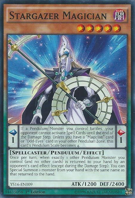 Stargazer Magician [YS16-EN009] Common | Clutch Gaming