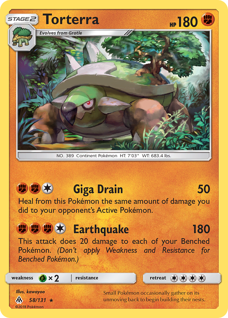 Torterra (58/131) [Sun & Moon: Forbidden Light] | Clutch Gaming