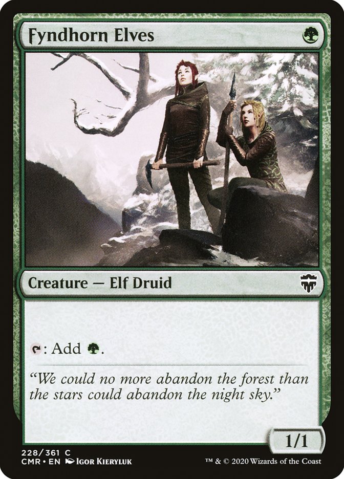 Fyndhorn Elves [Commander Legends] | Clutch Gaming