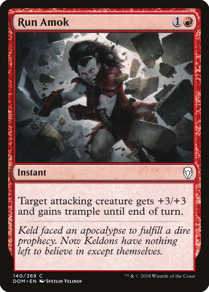 Run Amok [Dominaria] | Clutch Gaming