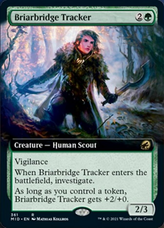 Briarbridge Tracker (Extended Art) [Innistrad: Midnight Hunt] | Clutch Gaming