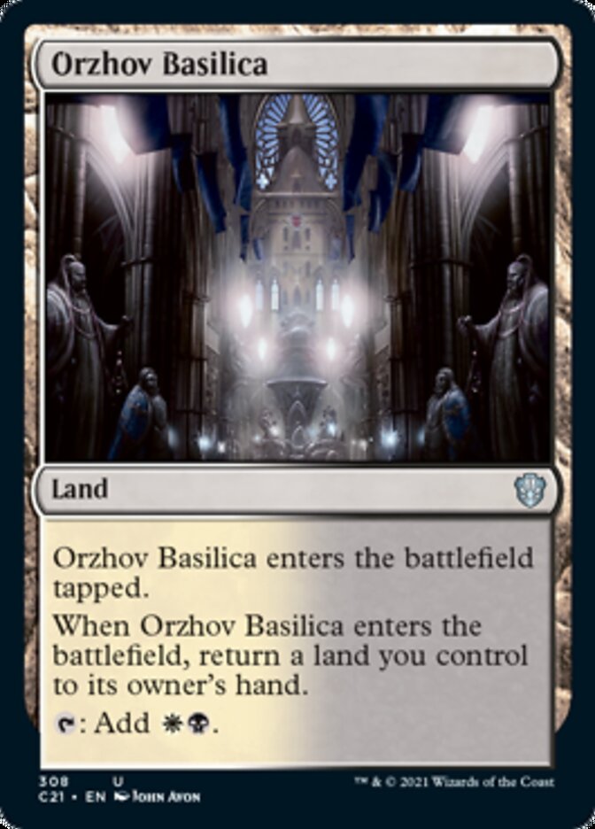 Orzhov Basilica [Commander 2021] | Clutch Gaming