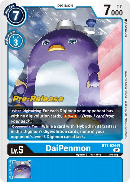 DaiPenmon [BT7-024] [Next Adventure Pre-Release Cards] | Clutch Gaming