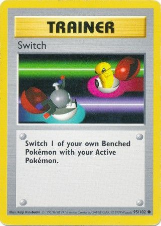 Switch (95/102) [Base Set Shadowless Unlimited] | Clutch Gaming