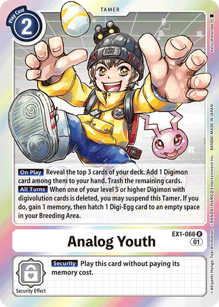 Analog Youth [EX1-066] [Classic Collection] | Clutch Gaming