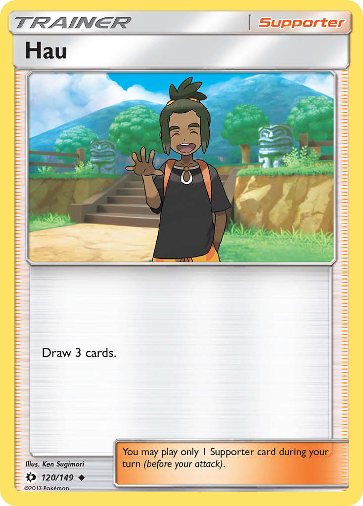 Hau (120/149) [Sun & Moon: Base Set] | Clutch Gaming