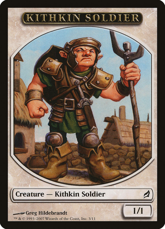 Kithkin Soldier Token [Lorwyn Tokens] | Clutch Gaming