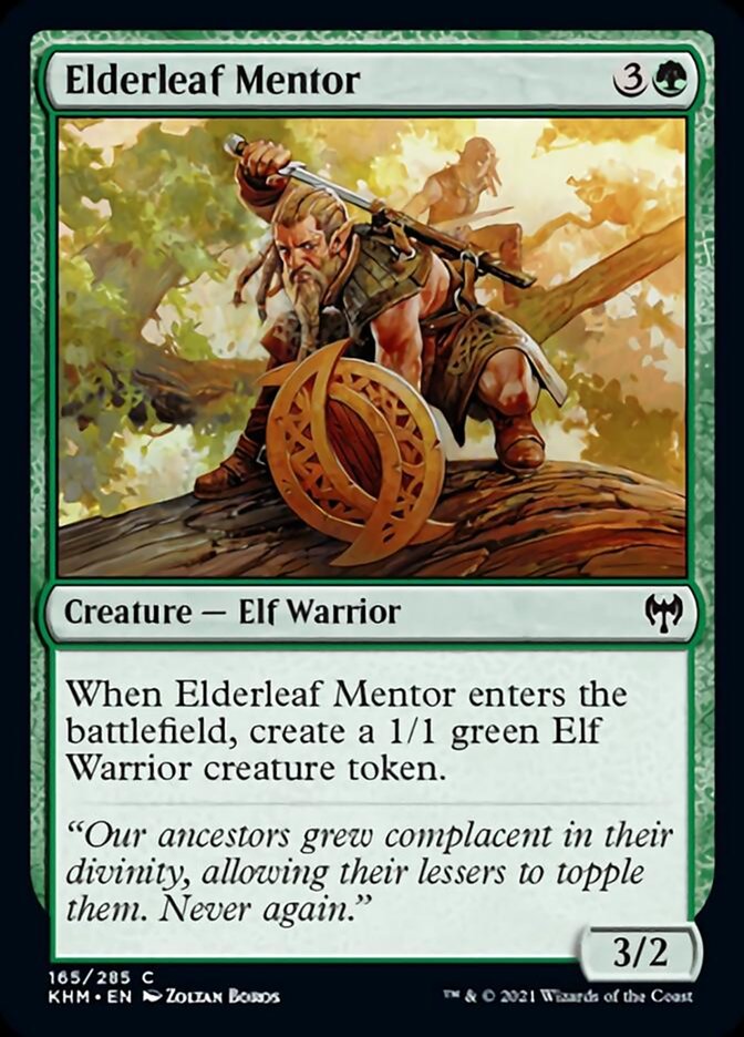 Elderleaf Mentor [Kaldheim] | Clutch Gaming