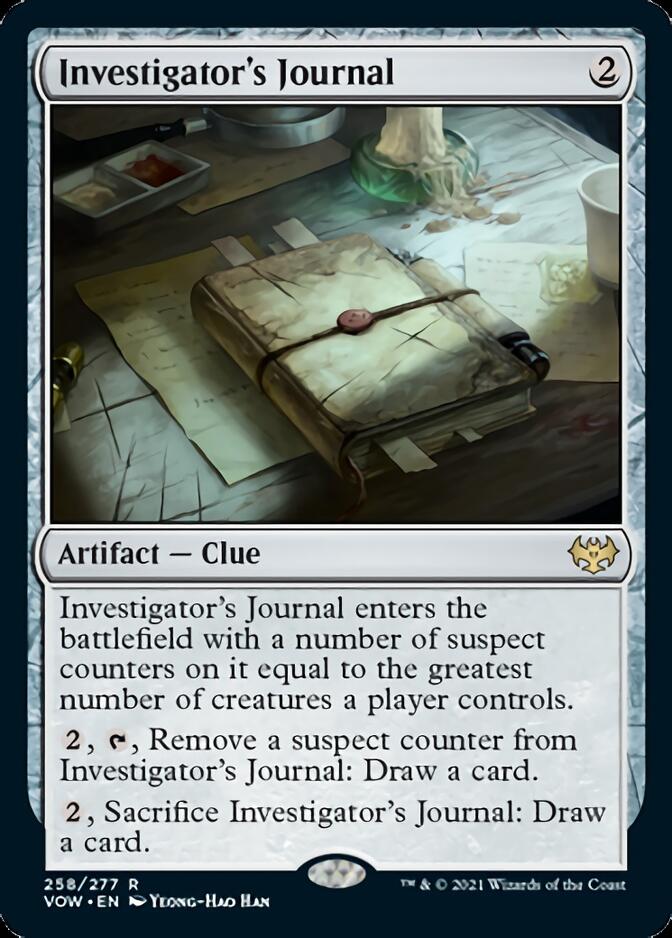 Investigator's Journal [Innistrad: Crimson Vow] | Clutch Gaming