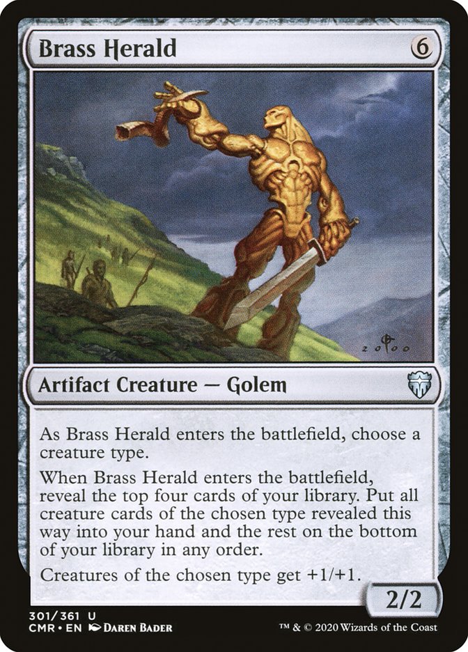 Brass Herald [Commander Legends] | Clutch Gaming