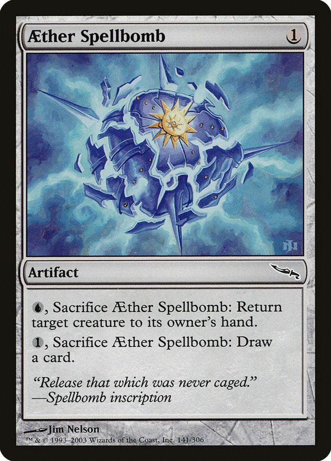 Aether Spellbomb [Mirrodin] | Clutch Gaming