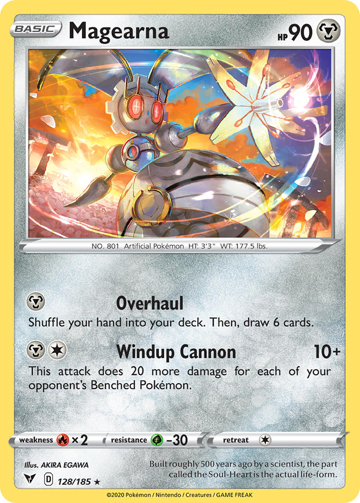 Magearna (128/185) [Sword & Shield: Vivid Voltage] | Clutch Gaming